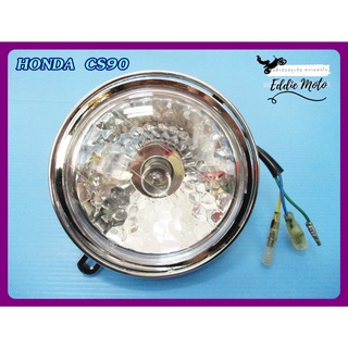 HONDA CS90 HEADLIGHT HEADLAMP SET  // ไฟหน้า จานฉาย HONDA CS90 สินค้าคุณภาพดี