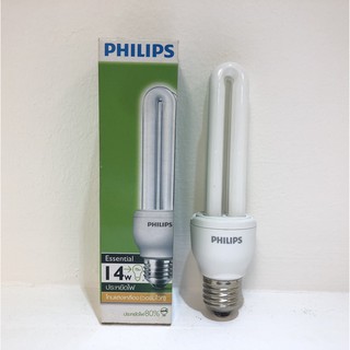 หลอดไฟ PHILIPS ESSENTIAL 14W E27  ( แพค 6 ดวง )