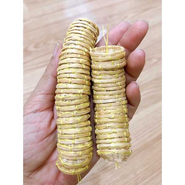 ตะกร้าสานไม้ไผ่ ขนาดจิ๋ว 2 cm. ราคา/ชิ้น รูปที่ 4