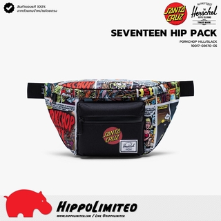 กระเป๋า ⌇ Herschel ⌇ รุ่น Seventeen ⌇ สี Porkchop Hill/Black ⌇ สินค้าของแท้ 100% จากตัวแทนจำหน่ายโดยตรง