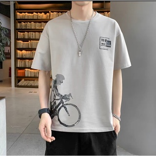 NIT Summer T-shirt เสื้อยืดผู้ชาย ทรงหลวม ใส่สบาย ระบายอากาศได้ Size: S-3XL