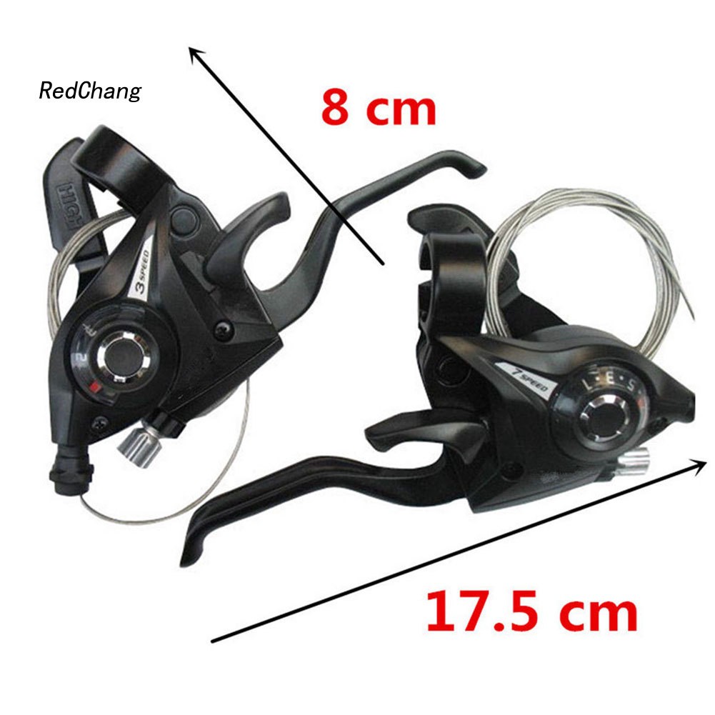shimano 7 speed shifter and derailleur