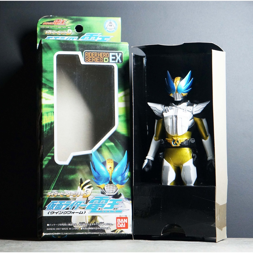 Bandai Kamen Rider Den-O Wing Form 6.6 นิ้ว มดแดง มาสค์ไรเดอร์ Soft Vinyl Masked Rider Soft Vinyl Ka
