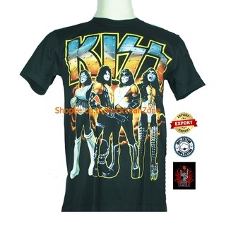 เสื้อวง Kiss เสื้อไซส์ยุโรป คิส  PTA1283 เสื้อวงดนตรีต่างประเทศ