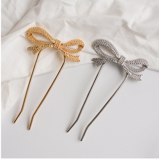 พร้อมส่งจากไทย ปิ่นปักผม ปิ่นผมปีกนกประดับมุกเพชร แวววาวระยับระยับ สวยหรู  กิ๊บติดผม กิ๊บผม กิ๊บออกงาน