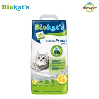 Biokats ทรายแมว Bianco Fresh EXTRA (paper bag) 8 KG