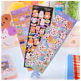สติ๊กเกอร์milkyjoy mini bear