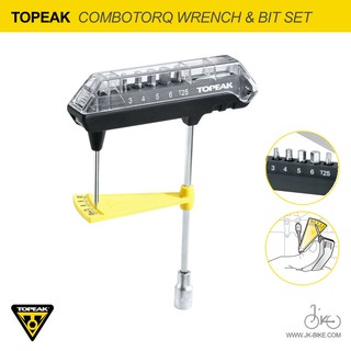 ประแจท๊อคอเนกประสงค์ TOPEAK COMBOTORQ WRENCH &amp; BIT SET TOOL