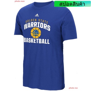 photo man Golden State Warriorsเสื้อยืด Adidas Golden State Warriors Blue Team Arch Emblem T-Shirt เสื้อคู่รัก couple