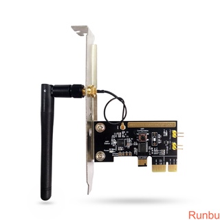 Runbu-WiFi Switch Relay Module Computer Remote Control PCI-E Interface Timer Starting Up Card for Desktop PC