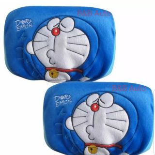 หุ้มหัวเบาะรถยนต์ #ลายDoraemon G(1คู่)