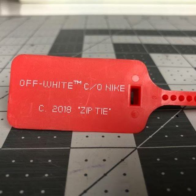 Zip tie OFF-WHITE 2018 Costom