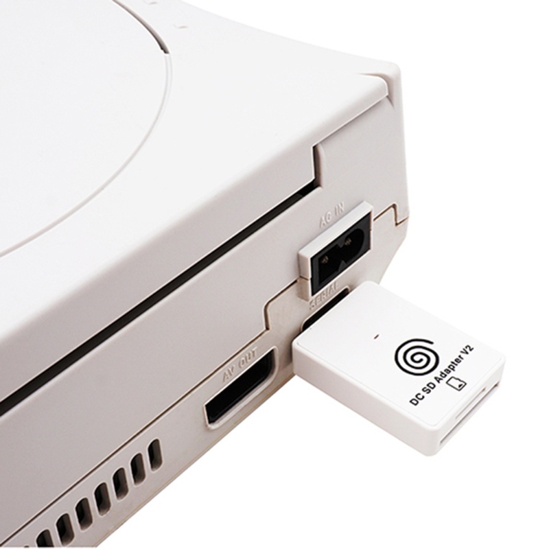 อะแดปเตอร์เครื่องอ่านการ์ด SD TF ของ 3C + พร้อม DreamShell Boot Loader สําหรับ DC Dreamcast