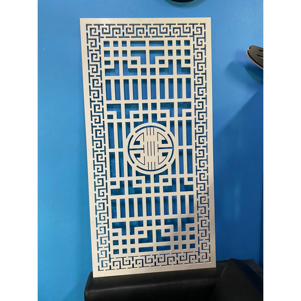 ไม้พลาสวูดลายฉลุ 60×120 ซม หนา10มิล ตกเต่งบ้าน ลายจีนรหัสI-079 – โปรปัง