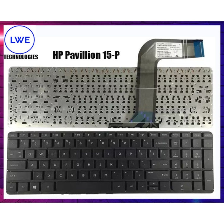 HP Pavilion 15-p033tx 15-p246tx Q140 15-P p091tx p096tx p097tx p101tx 9Z.N9HSQ.72M SPS-749658-001 PK