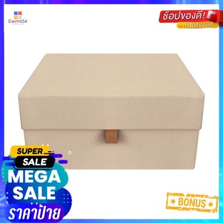 กล่อง PVC ฝาแม่เหล็ก STACKO ไซซ์ M 31X24.5X15.5 ซม. สีครีมPVC BOX WITH MAGNETIC CLOSURE STACKO M 31X24.5X15.5CM IVORY