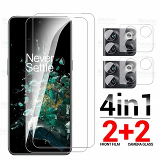 OnePlus10T Glass 4in1 Camera Tempered Protective Glas For OnePlus 10T One Plus 10 T T10 5G 2022 6.7" Screen Protector Phone Film