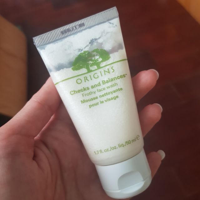 ☆ Origins ☆ checks and Balances frothy face wash foam