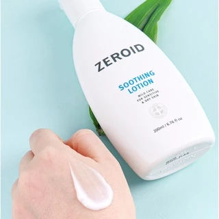 ซีรอย Zeroid Soothing Lotion 200ml โลชั่นเพื่อคนผิวแห้งและบอบบาง พร้อมปลอบประโลมผิว ผิวแข็งแรง