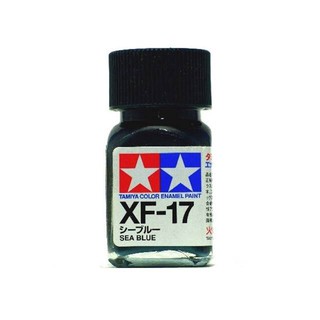 สูตรอีนาเมล TAMIYA XF-17 Sea Blue (10 ml)