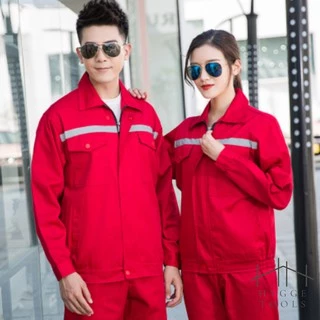 เสื้อช็อปช่าง (ราคาเฉพาะเสื้อ) ใส่ได้ทั้งผู้ชายและผู้หญิง มีแถบสะท้อนแสง