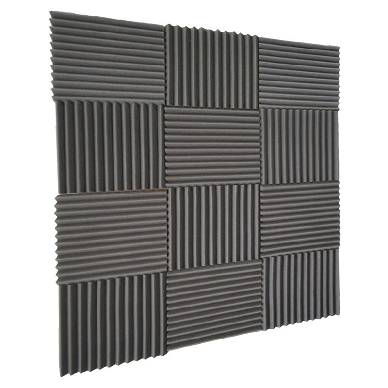 12 Pack- sponge Wedges Soundproofing Panels 1inch x 12 inch x 12inch ...