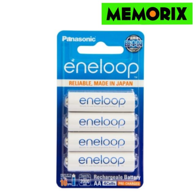 ถูกที่สุด ของแท้ Original  AA, AAA Panasonic eneloop Rechargable Battery ถ่านชาร์จ