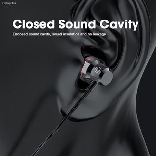 【COD】Vansen YX-S8 Earphone Sport Earbuds Stereo หูฟังอินเอียร์ ระดับเสียง HI-FI ไมค์เพิ่ม/ลดเสียง