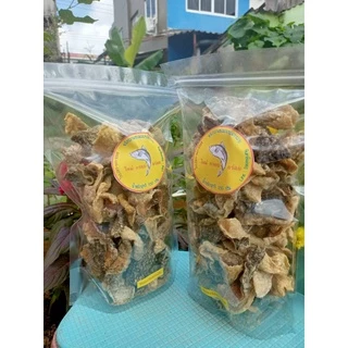 หนังปลาแซลมอน ทอดกรอบ 1 กิโลกรัม รสออริจินัล ไม่ใส่ผงปรุงรส
