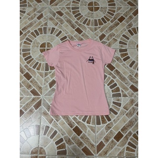 🎈Used Like New : เสื้อยืดสีโอโรส (Upcycling)(พร้อมส่ง)