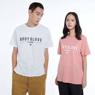 BODY GLOVE Unisex Graphic T-SHIRT เสื้อยืดลายโลโก้ Basic รวมสี