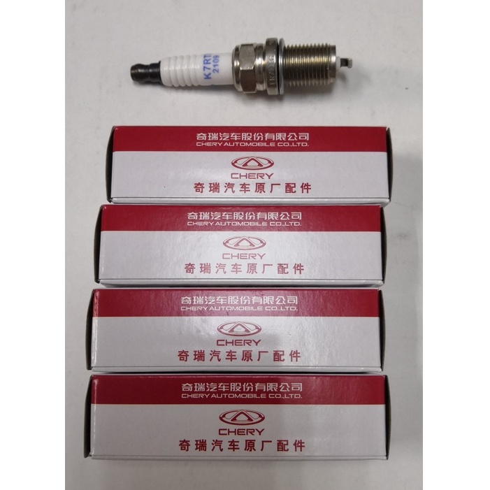 หัวเทียน Chery Eastar 2.4 K7RTI (4 ชิ้นในชุด)