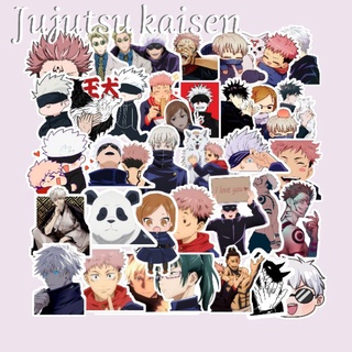 สติกเกอร์ Jujutsu KAISEN กันน้ํา [9 ชิ้น]