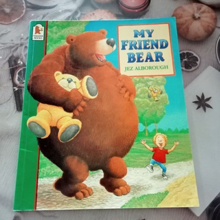 หนังสือปกอ่อน My friend Bear มือสอง