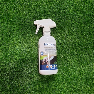 ไมโครซินเอเอช สเปรย์MicrocynAH Wound &amp; Skin Care Spray Liquid 500 ml.