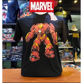 เสื้อยืดMarvel_ลิขสิทธิ์แท้ลายHulkBuster.สีดำ(mvx-170)