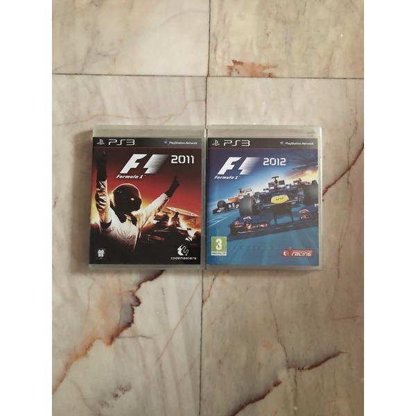 แผ่นเกม ps3 set F1 ver.1 (มือ1 1แผ่น มือ2 1แผ่น)