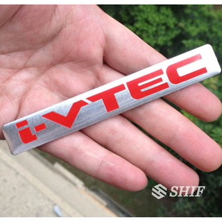 สติ๊กเกอร์โลหะ I-VTEC Side สำหรับ Honda All Model