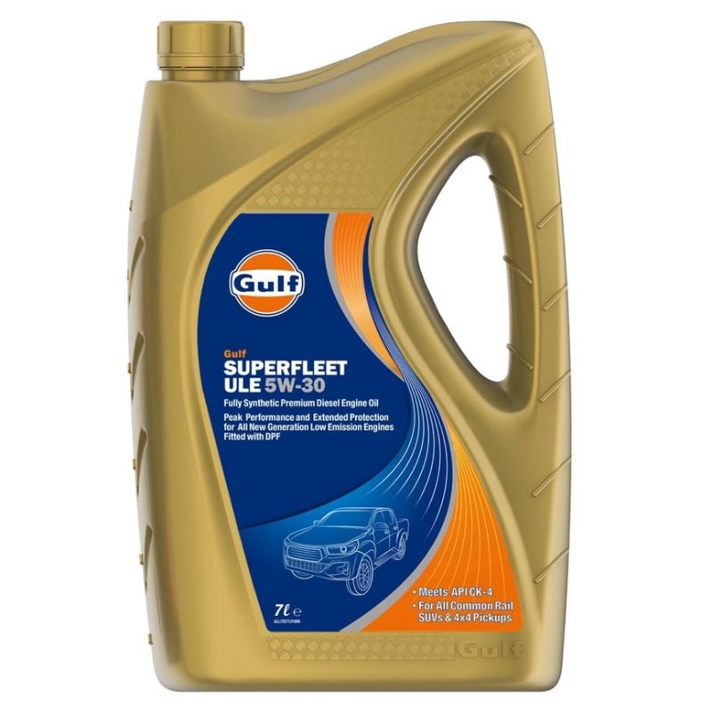 น้ำมันเครื่องดีเซล Gulf Superfleet ULE 5w30