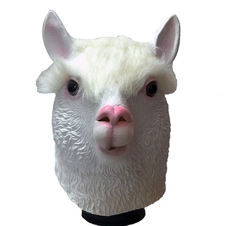 ac9.1 หน้ากากอัลปากา หน้ากากAlpaca อรุ่มเจ๊าะ หน้ากากยาง หน้ากากalpaca