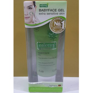 SMOOTH E BABY FACE GEL 1.5 OZ. เจลล้างหน้าสำหรับผิวแพ้ง่าย