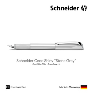 Schneider Ceod Shiny "Stone Grey" Fountain Pen - ปากกาหมึกซึมชไนเดอร์