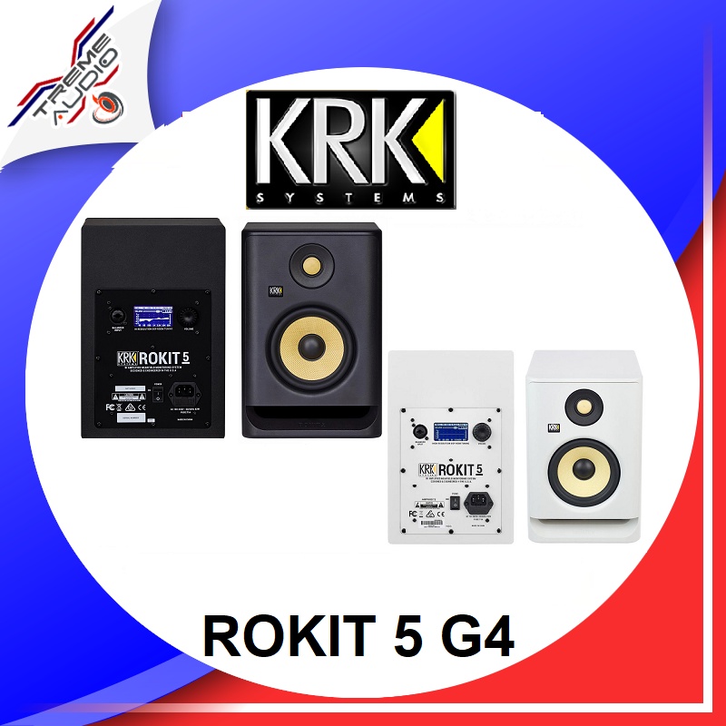 KRK Rokit RP5G4 Monitor Speaker ลำโพงมอนิเตอร์บันทึกเสียง ประกันศูนย์ 1 ปี