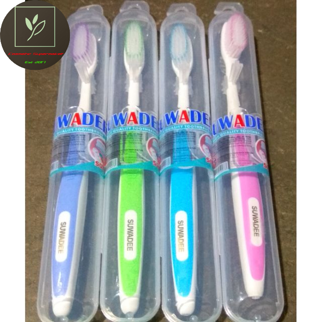 (THAI TECHNOLOGY) แปรง Suwadee Super Soft พร้อมกล่องแขวน