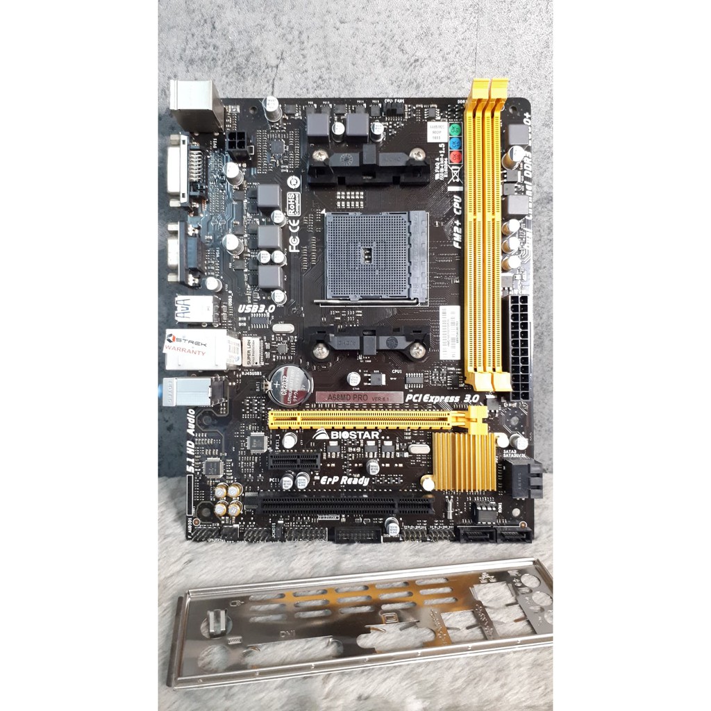 MAINBOARD (เมนบอร์ด) FM2+ BIOSTAR A68MD PRO