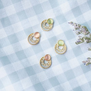 【Pretty Refined】พร้อมส่ง Sweet Style S925 earring Korea Style ต่างหู