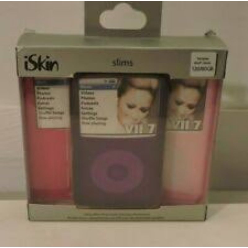 iSkin Case สำหรับ Apple iPod Classic Gen 6-7 Slilicon สีดำ