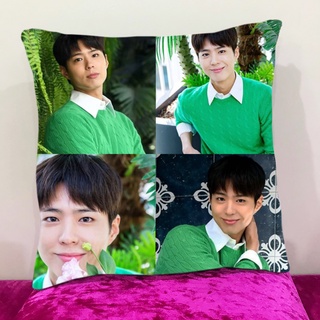 หมอนอิงสั่งทำ ใส่ได้4รูป หมอนอิงขนนุ่ม หมอนอิงโซฟา หมอนอิงในรถ หมอนอิง Cushions PARK BO GUM พัคโบกัม