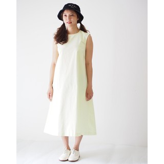 ManiBleu A Line Maxi Dress มี 2 สี - Freesize