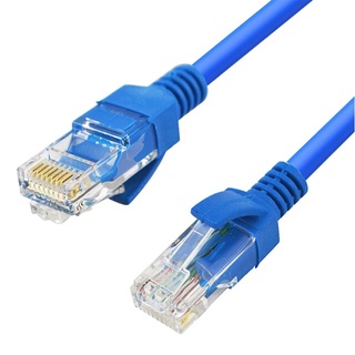 สายอินเตอร์เน็ต (10 เมตร) สายแลนคอมพิวเตอร์ สายแลนสำเร็จรูปพร้อมใช้งาน สาย LAN CAT 6